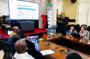 Sierra Leone Ministry of Finance and an IMF technical mission met in Freetown to discuss the country's access to climate financing under the RSF
