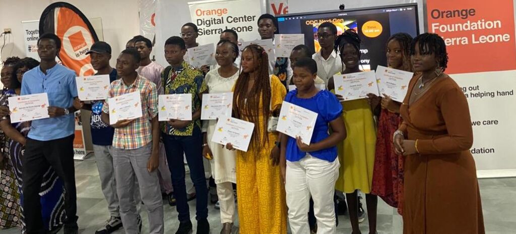Orange Foundation Certifies Next Gen Camp Participants