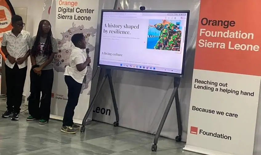 Young Innovators Showcase Creativity at Orange Foundation Next Gen Camp