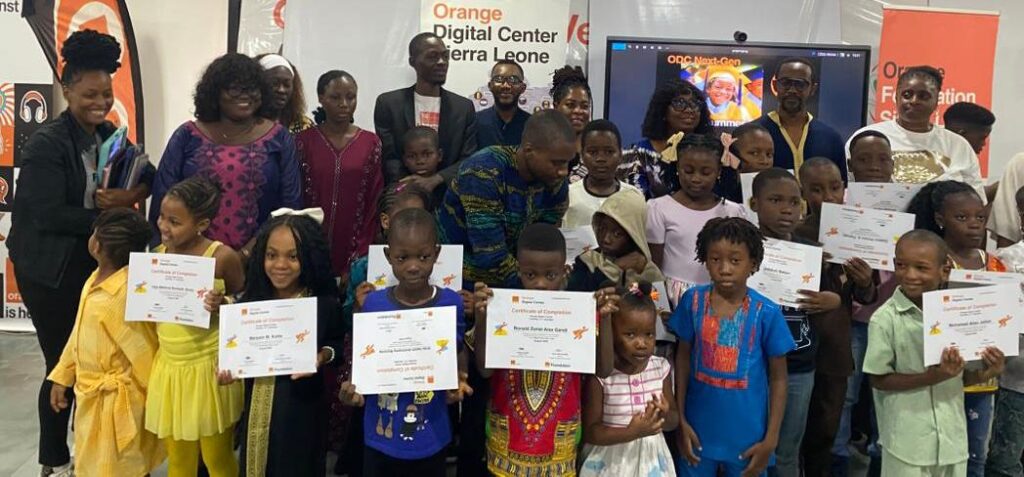 Young tech innovators certified by Orange Foundation
