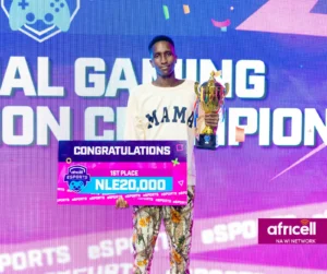 Mike Johnson crowned national Esports champion