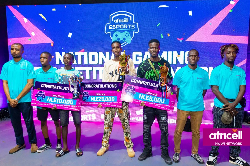 Three finalists of the National Esports Gaming Competition to represent Sierra Leone in Angola