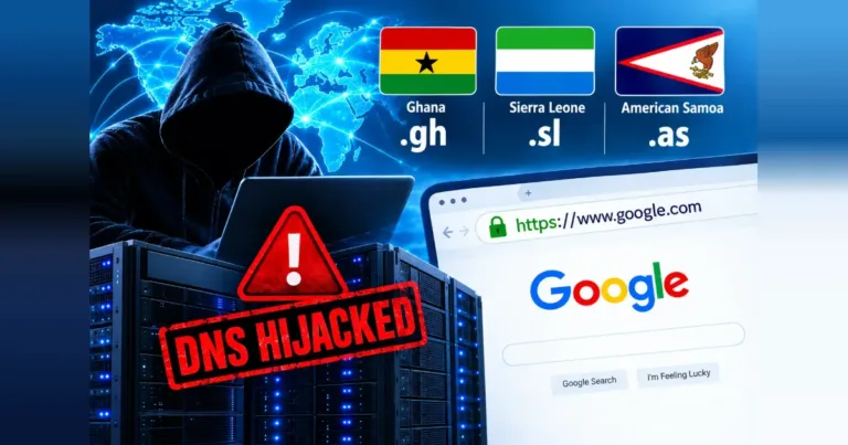Ghana, Sierra Leone and American Samoa domain registries hijacked, Google triggers alert 1200x630