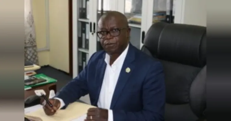 Ambassador Tamba Lamina, Sierra Leone's Minister of Local Government and Community Affairs, whose ministry is overseeing the new administrative districts and Freetown split.